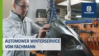 M&auml;hroboter Winterservice beim Fachmann | Husqvarna Rasen
