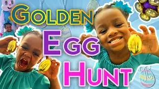 The Golden Egg Easter Egg Hunt| The Summer Girl Show