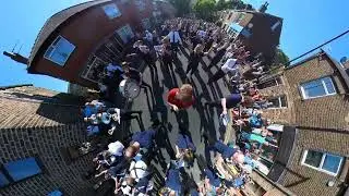 Flixton Band playing Country Roads march at the Greenfield Whit Friday Brass Band Contest