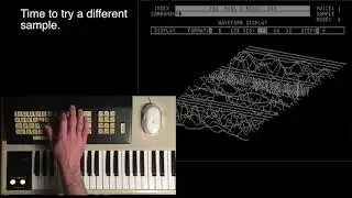 Fairlight C.M.I. Series IIx - Granular Synthesis