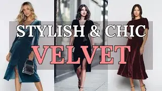 Velvet Dresses | How To Wear Velvet Dresses | Style Guide 2024!