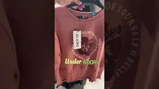 Zudio tops under 600rs. #zudio #zudioshopping #tops #affordable #fashion
