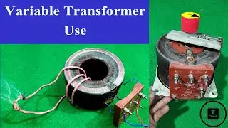 Variable Transformer Variac  (Dimmer) Connection Variac Dimmer Turn Calculation  Circuit Explain