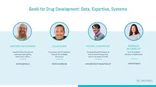 BioTechX 2024 | GenAI for drug development: data, expertise, systems panel discussion