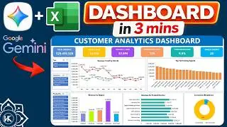 Build a Dynamic Customer Dashboard in Excel Using Gemini AI