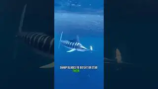 How swordfish hunt #animals #fish #swordfish #shorts