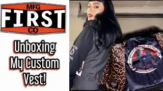 First MFG Custom Vest | Unboxing