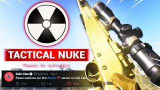 Meet the #1 BEST SNIPER on Modern Warfare.. (tactical nuke) #FaZe5