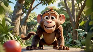 Max Monkey Kicks the Ball | Energetic Sports Song for Kids | Nursery Rhymes and Baby Songs