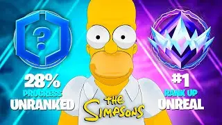 Без рейтинга до Unreal SPEEDRUN.. (Fortnite Simpsons)