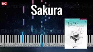 Sakura | Piano Adventures 3A Lesson Book