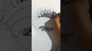 india flag mandala art.. #shortvideo #shortsfeed #art #mandalaart #drawing #mandala
