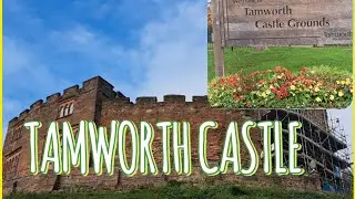 WOW WE VISITED TAMWORTH CASTLE  over 800 yrs of history #youtube #explore #castle #history #tamworth