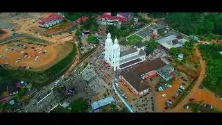 Kuravilangad church helicam view HD #kuravilangad
