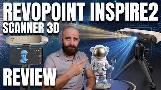 Recensione Revopoint INSPIRE 2: Unboxing, Tutorial, scansioni 3D e guida completa.