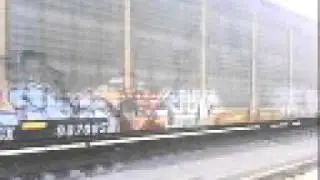 ATOMEX CON LA SD70ACE NEW....4032 FXE WOW WOW AND HLCX 8035...IN STATION LEON GTO