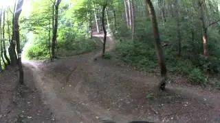 Kahlenberg Serpent's trail Technical Downhill :)