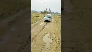 #Srivalli Style By Car    #Shorts #Viral #YoutubeShorts #Srivalli #Car #Village #VillageRoad#