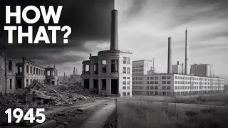 Why did devastated Germany recover so quickly?