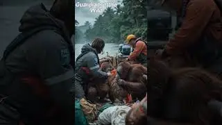 Emergency Wildlife Rescue: Saving a orangutans from Danger!