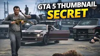 How To Make Michael Vs Gang Thumbnail In GTA V#gta5 