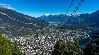 Traditional Glacier Express; Chur & Brambruesch Cable Car