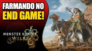 FARMANDO EM MONSTER HUNTER WILDS NO PS5 PRO