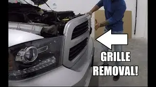 HOW TO - Remove the Grille on your RAM 1500 2500 3500 - DIY