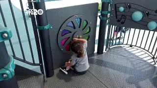 ADA-friendly playground features many attractions
