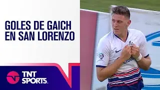 GOLES ⚽ de GAICH en San Lorenzo 🔵🔴