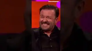 Ricky Gervais talks about Johnny Depp's Wicked Sense of Humor | @OfficialGrahamNorton | #shorts