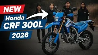 Nova Honda CRF 300L 2026 Vale a Pena? Preço, Consumo e Review
