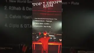 Top 7 drops de EDN#DJSet #Techno #DJ #EDM #housemusic