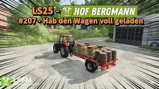 LS25 &ndash; Hof Bergmann #207 - Hab den Wagen voll geladen -