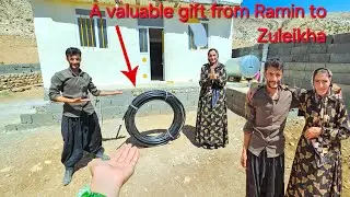 😍 Ramin and Zuleikha meet again; this time with a valuable donation for water supply