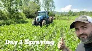 Best Day Of Spraying I Have Ever Had- Corn May Actually Grow!!