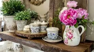 Elegant Tuscan Country Cottage Kitchen Tour 2026 | Affordable Cozy Romantic Rustic Vintage Decor