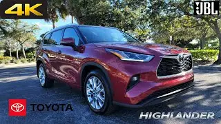 2023 Toyota Highlander Limited AWD Turbo - POV Test Drive 4K (Binaural Audio) JBL Sound System