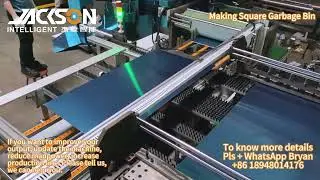 Making Square Garbage Bin #manufacturer  ,#machine ,#factory