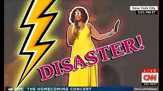 CNN / We Love NYC -- The Homecoming Concert DISASTER