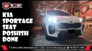 Kia Sportage Seat Poshish Done By The Car Guys | Car Leather Seat Poshish | Car Accessories