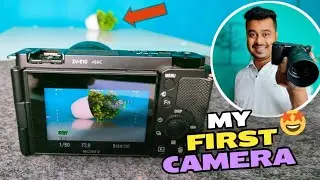 Unboxing & Review Sony Zv E10 Mirrorless Camera | First Camera in my life 🤩