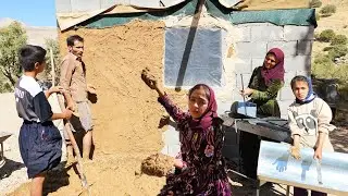nomadic shopping to the thatching work of Leila's family