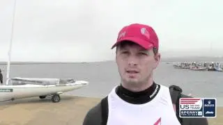 Sail For Gold: Rob Crane (Laser), Day Three, Pre-Racing