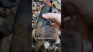 Mudlarking on the Thames  Finding a Medieval Platform Shoe