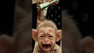 poor baby monkey rio emotional scene😥😥 #rio #monkey #videos #shortsfeed #shortvideo #motivation