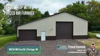 Charming Farmhouse on 3.94 Acres in Portage, Wisconsin