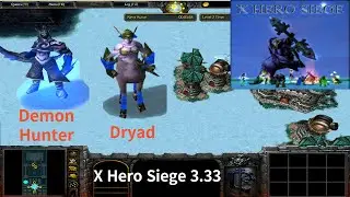 X Hero Siege 3.33, Demon Hunter & Drayd Extreme, Level 4 Impossible ,8 ways Dual Hero
