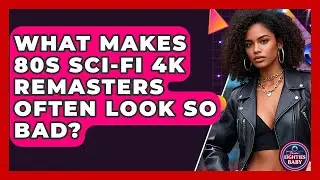 What Makes 80s Sci-fi 4K Remasters Often Look So Bad? - I'm an 80s Baby
