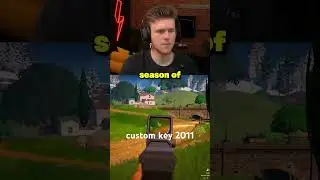 Use Custom key 2011 #gaming #fortnite ￼